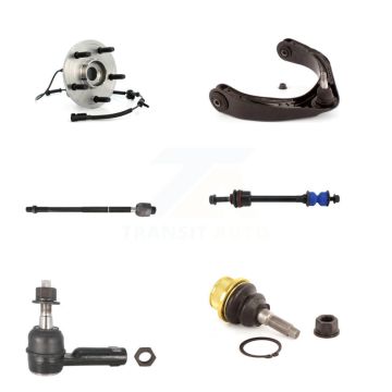 Front Left Bearing Upper Arm Lower Ball Joint Tie Rod & Link Kit (6Pc) For Dodge Ram 1500 K7T-107016