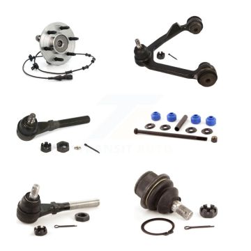 Front Left Bearing Upper Arm Lower Ball Joint Tie Rod Link Kit (6Pc) For Ford Expedition K7T-107033