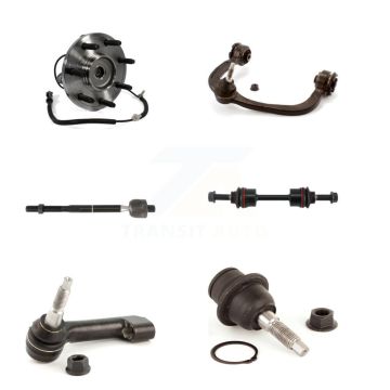 Front Left Bearing Upper Control Arm with BJ Lower Ball Joint Tie Rod Link Kit (6Pc) For K7T-107060