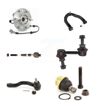 Front Left Bearing Upper Control Arm Lower Ball Joint Tie Rod & Link Kit (6Pc) For Nissan K7T-107062