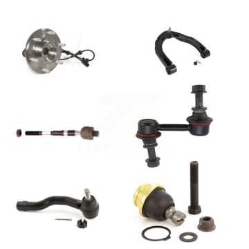 Front Left Bearing Upper Control Arm Lower Ball Joint Tie Rod & Link Kit (6Pc) For Nissan K7T-107063