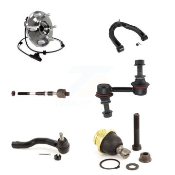 Front Left Bearing Upper Arm Lower Ball Joint Tie Rod & Link Kit (6Pc) For INFINITI QX80 K7T-107065