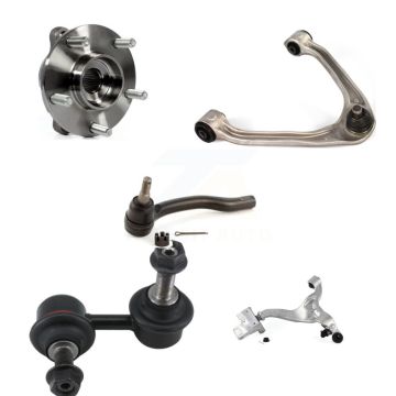 Front Left Bearing Lower Upper Arm Outer Tie Rod Link Kit (5Pc) For INFINITI G37 G35 G25 K7T-107073