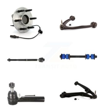 Front Left Bearing Lower Upper Control Arm Tie Rod Link Kit (6Pc) For Chevrolet GMC 1500 K7T-107112