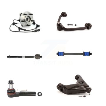 Front Left Bearing Lower Upper Control Arm Tie Rod & Link Kit (6Pc) For Ford Ranger Mazda K7T-107121