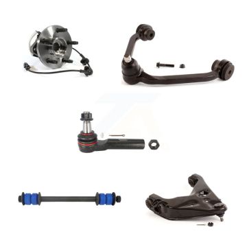 Front Left Hub Bearing Lower Upper Arm Outer Tie Rod Link Kit (5Pc) For Ford Ranger Mazda K7T-107161