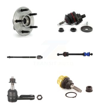 Front Bearing Upper Lower Ball Joint Tie Rod & Sway Bar Link Kit (6Pc) For Dodge Ram 1500 K7T-107199