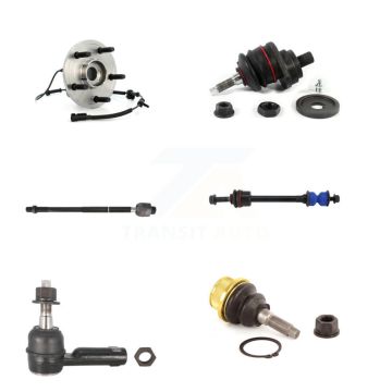 Front Bearing Upper Lower Ball Joint Tie Rod & Sway Bar Link Kit (6Pc) For Dodge Ram 1500 K7T-107200
