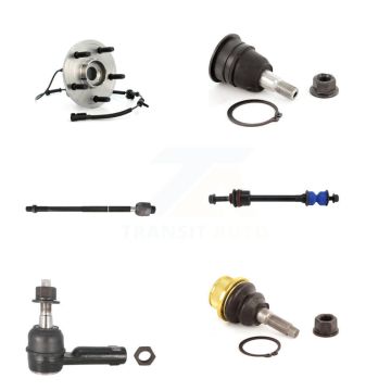 Front Bearing Upper Lower Ball Joint Tie Rod & Sway Bar Link Kit (6Pc) For Dodge Ram 1500 K7T-107202