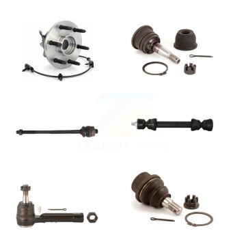 Front Bearing Upper Lower Ball Joint Tie Rod & Link Kit (6Pc) For Chevrolet GMC Silverado K7T-107210