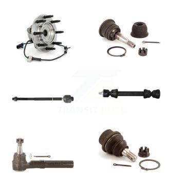 Front Bearing Upper Lower Ball Joint Tie Rod Link Kit (6Pc) For Chevrolet Silverado 1500 K7T-107215