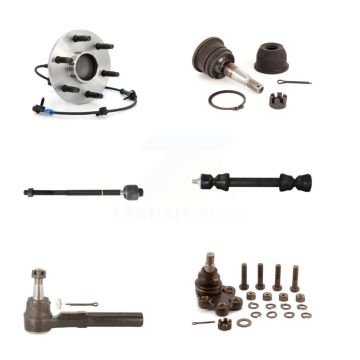 Front Bearing Upper Lower Ball Joint Tie Rod Link Kit (6Pc) For Chevrolet Silverado 1500 K7T-107216