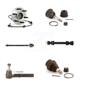 Front Bearing Upper Lower Ball Joint Tie Rod & Link Kit (6Pc) For Chevrolet GMC Silverado K7T-107217