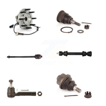 Front Bearing Upper Lower Ball Joint Tie Rod Link Kit (6Pc) For Chevrolet Silverado 2500 K7T-107225
