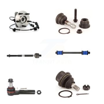 Front Bearing Upper Lower Ball Joint Tie Rod & Link Kit (6Pc) For Ford Ranger Mazda B4000 K7T-107231