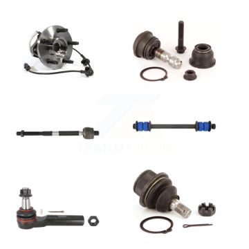 Front Bearing Upper Lower Ball Joint Outer Inner Tie Rod & Link Kit (6Pc) For Mazda B4000 K7T-107235