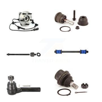 Front Bearing Upper Lower Ball Joint Tie Rod Link Kit (6Pc) For Ford Explorer Sport Trac K7T-107250