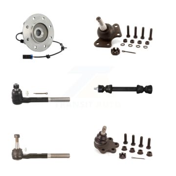 Front Bearing Upper Lower Ball Joint Tie Rod Link Kit (6Pc) For K3500 Chevrolet GMC K2500 K7T-107251