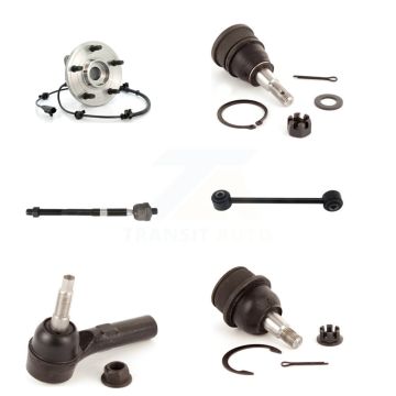 Front Left Bearing Upper Lower Ball Joint Tie Rod Link Kit (6Pc) For Jeep Grand Cherokee K7T-107271