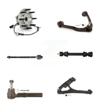 Front Left Bearing Lower Upper Control Arm Tie Rod Link Kit (6Pc) For Chevrolet Silverado K7T-107316