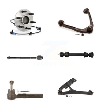 Front Left Bearing Lower Upper Arm Tie Rod & Link Kit (6Pc) For GMC Sierra 1500 Chevrolet K7T-107319