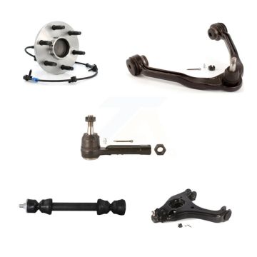 Front Left Bearing Lower Upper Arm Outer Tie Rod & Link Kit (5Pc) For Chevrolet GMC 1500 K7T-107346