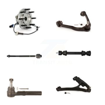 Front Right Bearing Lower Upper Control Arm Tie Rod Link Kit (6Pc) For Chevrolet 1500 GMC K7T-107367