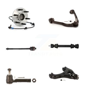 Front Right Bearing Lower Upper Arm Tie Rod & Link Kit (6Pc) For Chevrolet GMC Silverado K7T-107370