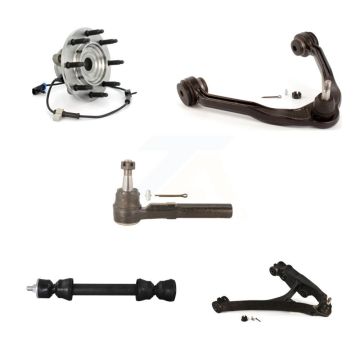 Front Right Bearing Lower Upper Control Arm Outer Tie Rod & Link Kit (5Pc) For Chevrolet K7T-107376