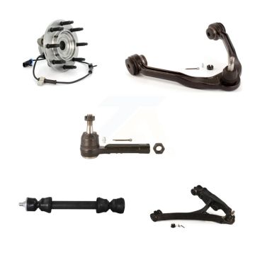 Front Right Bearing Lower Upper Control Arm Outer Tie Rod & Link Kit (5Pc) For Chevrolet K7T-107384