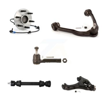 Front Right Bearing Lower Upper Arm Outer Tie Rod & Link Kit (5Pc) For Chevrolet GMC 1500 K7T-107388
