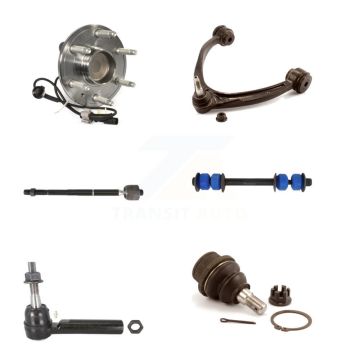 Front Right Bearing Upper Control Arm Lower Ball Joint Tie Rod Link Kit (6Pc) For GMC RWD K7T-107396
