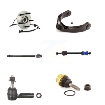 Front Right Bearing Upper Arm Lower Ball Joint Tie Rod Link Kit (6Pc) For Dodge Ram 1500 K7T-107403