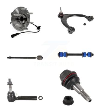 Front Right Bearing Upper Control Arm Lower Ball Joint Tie Rod Link Kit (6Pc) For GMC XL K7T-107405