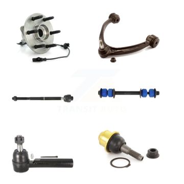 Front Right Bearing Upper Control Arm Lower Ball Joint Tie Rod Link Kit (6Pc) For GMC XL K7T-107413