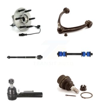 Front Right Bearing Upper Control Arm Lower Ball Joint Tie Rod Link Kit (6Pc) For GMC XL K7T-107415