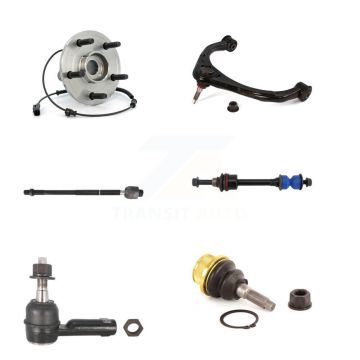 Front Right Bearing Upper Control Arm Lower Ball Joint Tie Rod & Link Kit (6Pc) For Dodge K7T-107443