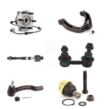 Front Right Bearing Upper Control Arm Lower Ball Joint Tie Rod Link Kit (6Pc) For Nissan K7T-107487