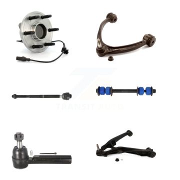 Front Right Bearing Lower Upper Control Arm Tie Rod Link Kit (6Pc) For Chevrolet GMC 1500 K7T-107498