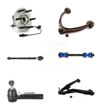 Front Right Bearing Lower Upper Control Arm Tie Rod Link Kit (6Pc) For Chevrolet GMC 1500 K7T-107499