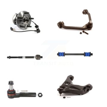 Front Right Hub Bearing Lower Upper Control Arm Tie Rod & Link Kit (6Pc) For Mazda B4000 K7T-107511
