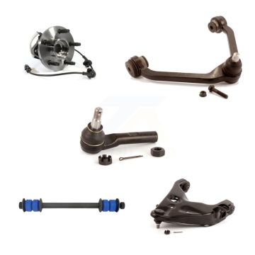 Front Right Bearing Lower Upper Control Arm Outer Tie Rod Link Kit (5Pc) For Mazda B4000 K7T-107544