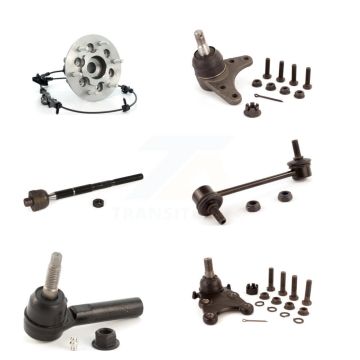 Front Right Bearing Upper Lower Ball Joint Tie Rod Link Kit (6Pc) For Chevrolet Colorado K7T-107596