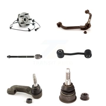 Front Right Bearing Upper Arm Lower Ball Joint Tie Rod & Link Kit (6Pc) For Jeep Liberty K7T-107605