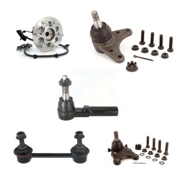 Front Right Bearing Upper Lower Ball Joint Outer Tie Rod & Link Kit (5Pc) For Isuzu i-370 K7T-107625