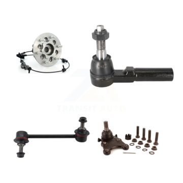 Front Right Bearing Lower Ball Joint Outer Tie Rod & Link Kit For Chevrolet Colorado GMC K7T-107640