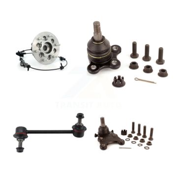 Front Right Hub Bearing Upper Lower Ball Joint Link Kit For Chevrolet Colorado GMC Canyon K7T-107652