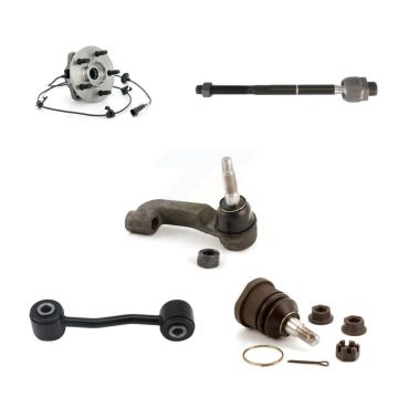 Front Right Bearing Lower Ball Joint Tie Rod Link Kit (5Pc) For Jeep Liberty 4-Wheel ABS K7T-107672