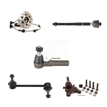 Front Left Bearing Lower Ball Joint Tie Rod Link Kit (5Pc) For Chevrolet Colorado GMC 4WD K7T-107690