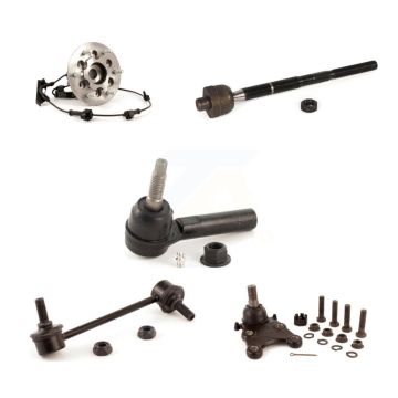 Front Left Bearing Lower Ball Joint Tie Rod Link Kit (5Pc) For Chevrolet Colorado GMC 4WD K7T-107691
